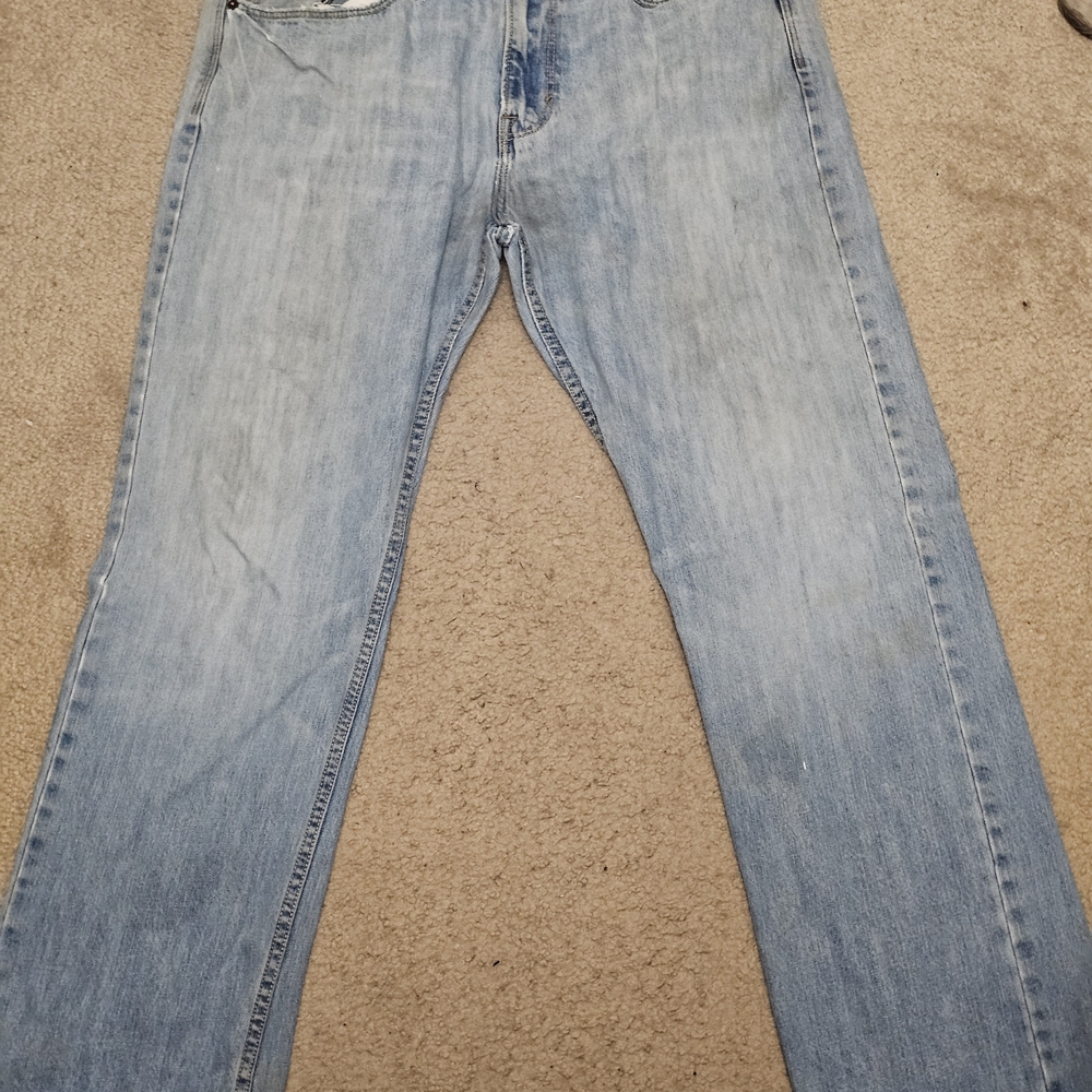 American Eagle Outfitters Distressed Blue Men's Jeans